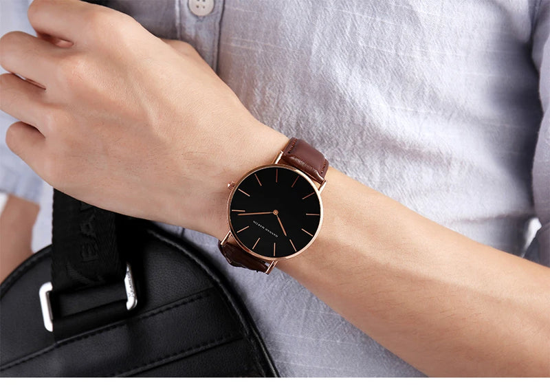 Unisex Slim Casual Watch