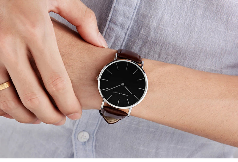 Unisex Slim Casual Watch